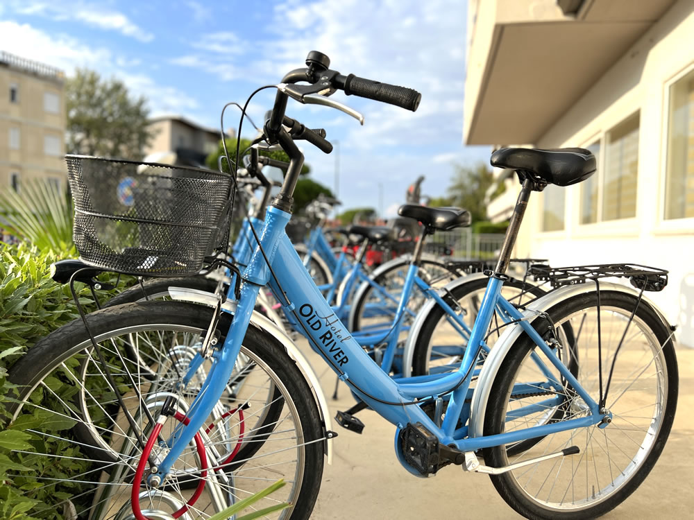 Hotel with free bicycles